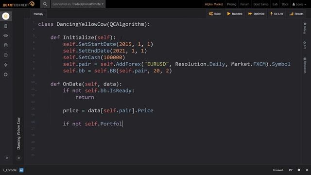 Algorithmic Trading Using Python #11 - Forex Trading смотреть онлайн