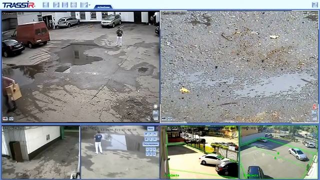 Роботизированная управляемая камера ПО Трассир