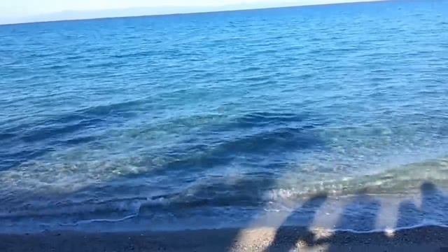 Пефкохори, Кассандра,Халкидики, Греция. Море в декабре. смотреть онлайн