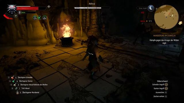 Geralt gegen den Wilde Jagd Soldat смотреть онлайн