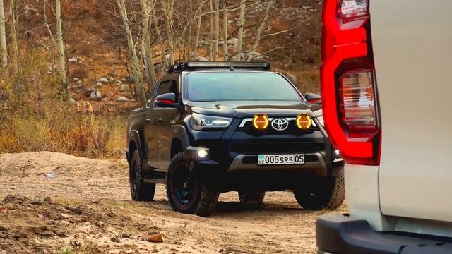 Double Toyota Hilux 4.0 V6 | Almaty city смотреть онлайн