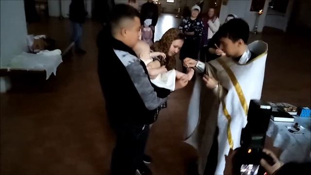 Крестины внука в древнем храме. смотреть онлайн