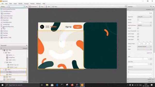 Create A Beautiful Login Page using JavaFX смотреть онлайн