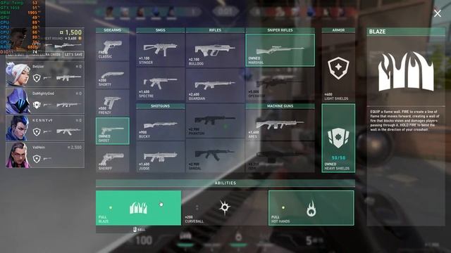 VALORANT ON GTX 1050 2GB 150FPS 1080p смотреть онлайн