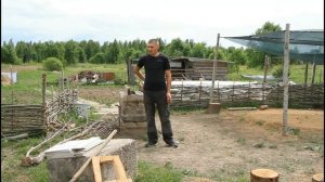 Каркасный бассейн/затеняющие навесы своими руками!#деревня #тверскаяобласть #переезд #своимируками