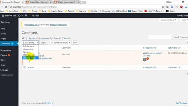 WordPress Comments Approve, Delete, Edit - 11 смотреть онлайн