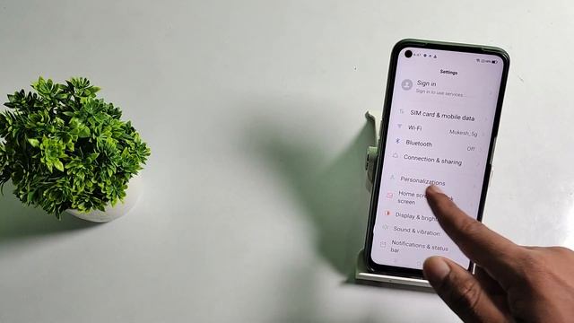 how to set custom wallpaper in realme narzo 30 pro смотреть онлайн