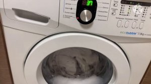 Стиральная машина Samsung WF1700WRW стирка штор