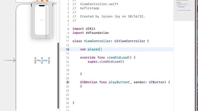 How to add and play sound in Swift | iOS Xcode | AVFoundation | AVAudioPlayer смотреть онлайн
