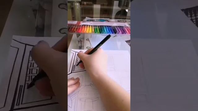 Рисуем интерьер комнаты смотреть онлайн