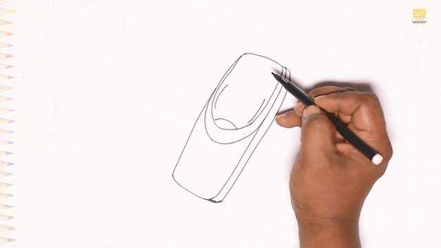Nokia mobile phone drawing | Easy drawing tutorials | How to draw A Mobile phone step by step смотреть онлайн