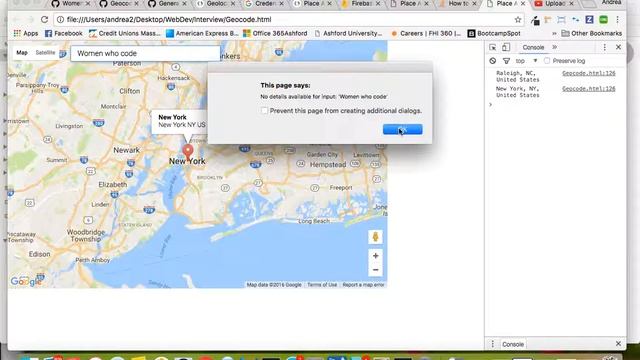 Geocode Demo смотреть онлайн