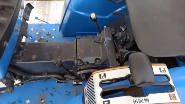 Мини трактор Mitsubishi MT 1401 смотреть онлайн