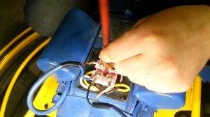 Подключение однофазного двигателя с центробежным выключателем.