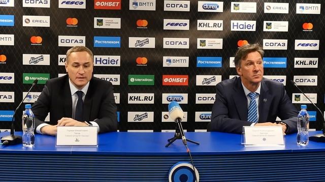 Пресс-конференция после матча «Адмирал» - «Трактор» смотреть онлайн