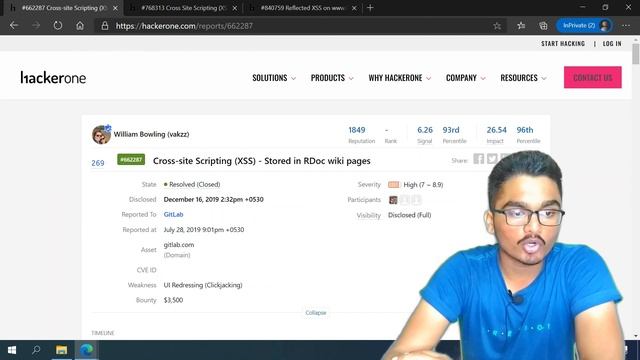 CROSS SITE SCRIPTING IDEAS | REACTING TO XSS REPORTS | LIVE EXAMPLE | BUG BOUNTY COURSE IN HINDI?? смотреть онлайн