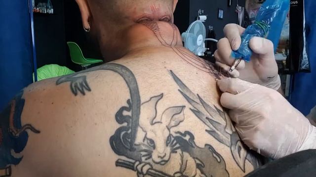 татуировка на шее и затылке смотреть онлайн