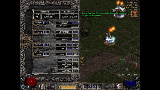 DIABLO 2 PVP #84 - (Gepetto The BvC - Build Video) смотреть онлайн