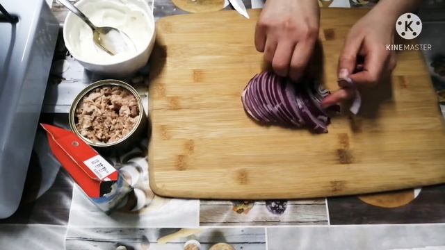 Пицца с тунцом