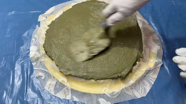 ШТАМП ПО БЕТОНУ ИЗ ПРОСТЫХ ВЕЩЕЙ -DIY смотреть онлайн