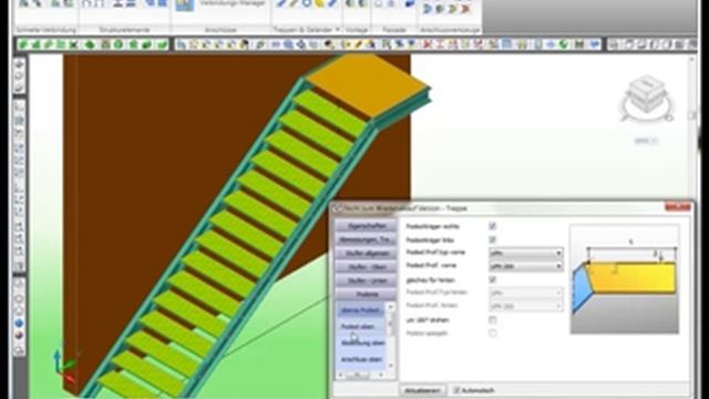 Autodesk Advance Steel - Treppen und Geländer - Teil 1 смотреть онлайн
