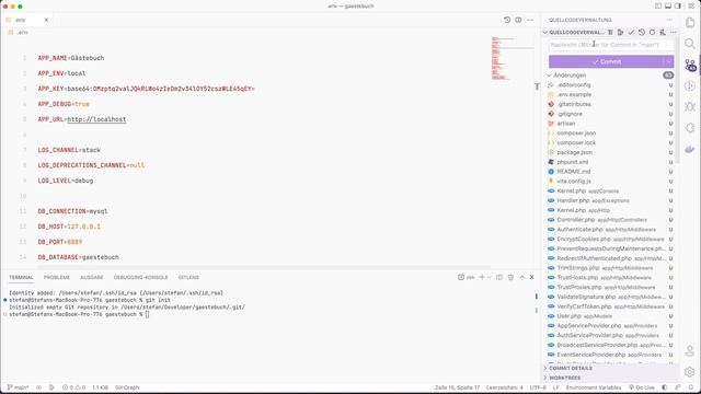 05 Git init und first commit смотреть онлайн
