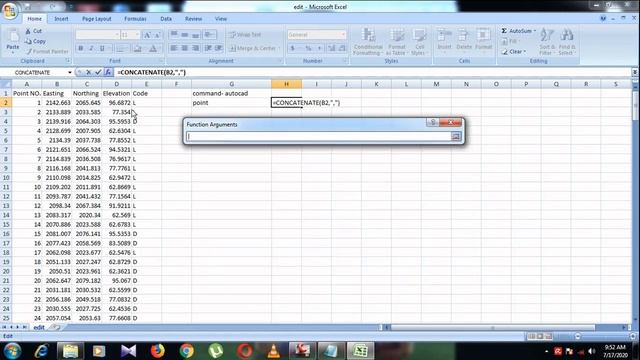 How to import points from excel data sheet to autocad смотреть онлайн