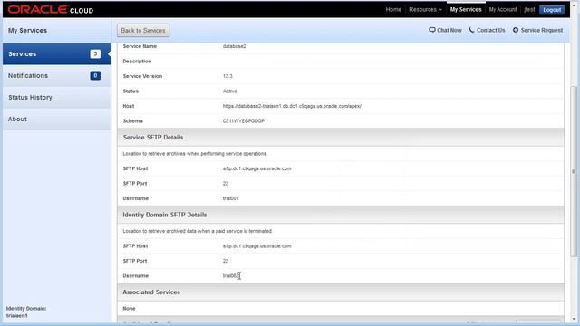 Reset the SFTP user account password for an Oracle Cloud Service смотреть онлайн