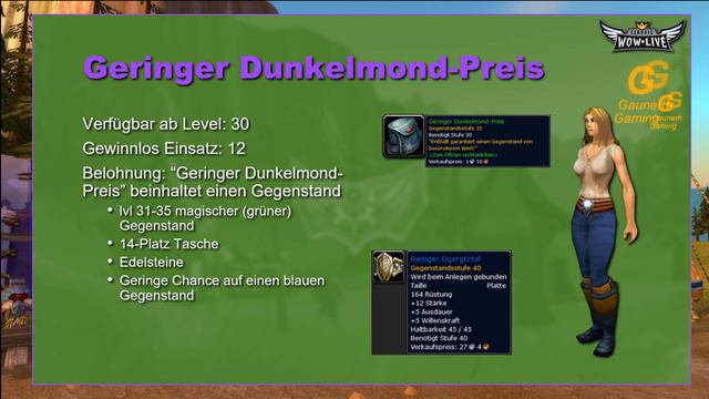 Dunkelmond-Jahrmarkt Guide Deutsch | World of Warcraft CLASSIC смотреть онлайн