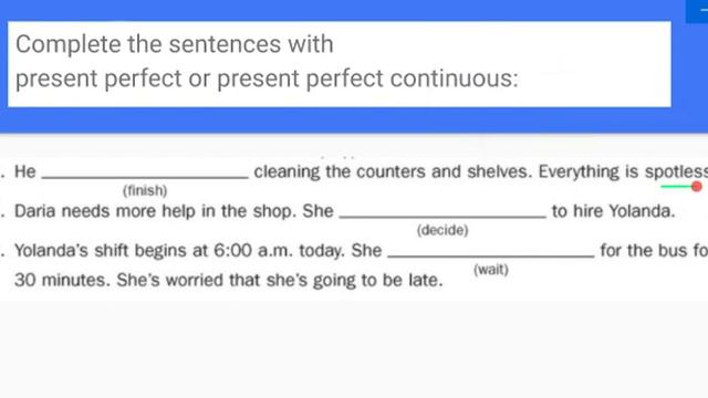 Present Perfect & Present Perfect Continuous смотреть онлайн