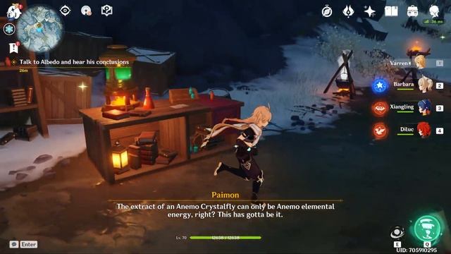 Use Elemental Sight to look for the lost items 2 Genshin Impact смотреть онлайн