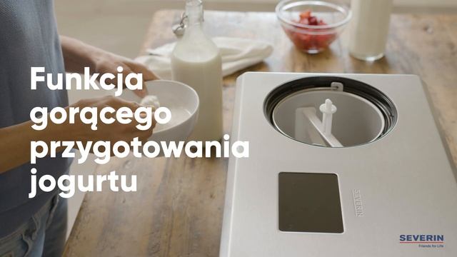 Maszyna do lodów, sorbetów i jogurtów Severin EZ 7405 смотреть онлайн
