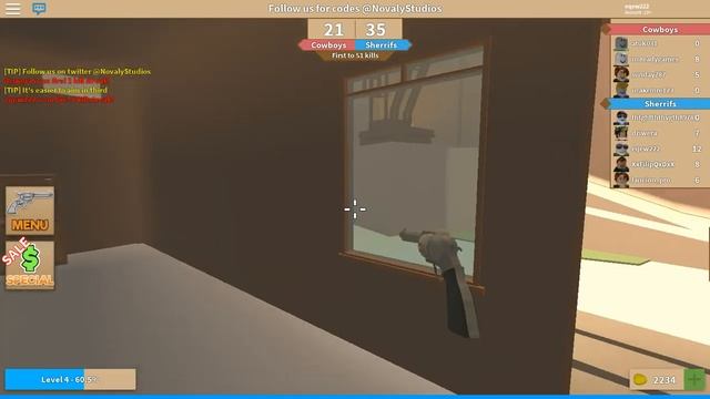 Шериф Кларк и Упоротые Ковбои! ROBLOX#2 смотреть онлайн