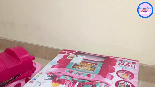 Little Chef Play Set Kitchen Cook Unboxing Planet Moni Toys смотреть онлайн