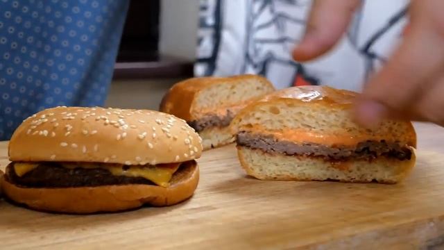 Дешевые бургер!!! Сравниваем black star burger/mcdonalds/burger king смотреть онлайн