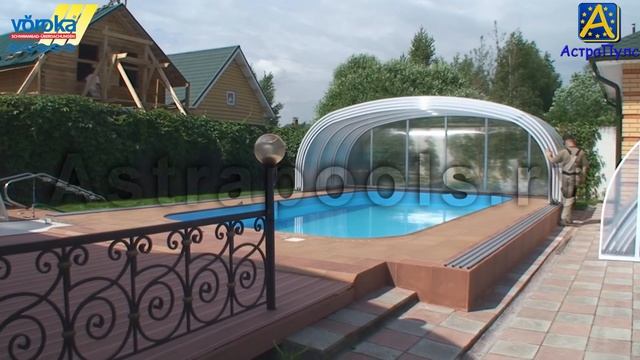 Павильон для бассейна Prestige из Германии смотреть онлайн