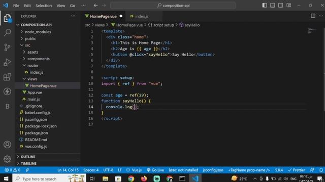 Learn Vuejs Composition API in arabic 2023 - 3- Methods смотреть онлайн