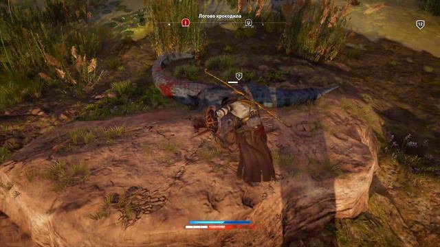 Assassin's Creed Origins - Животные-вожаки - #6 - Логово крокодила (Озеро Мареотис) смотреть онлайн