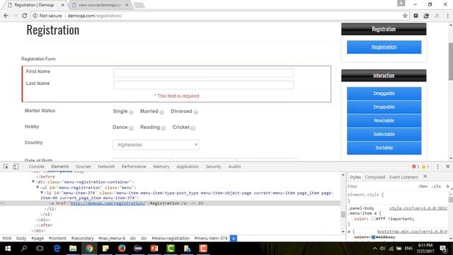 Selenium Finding web element's attributes with Inspector Firebug/Chrome смотреть онлайн
