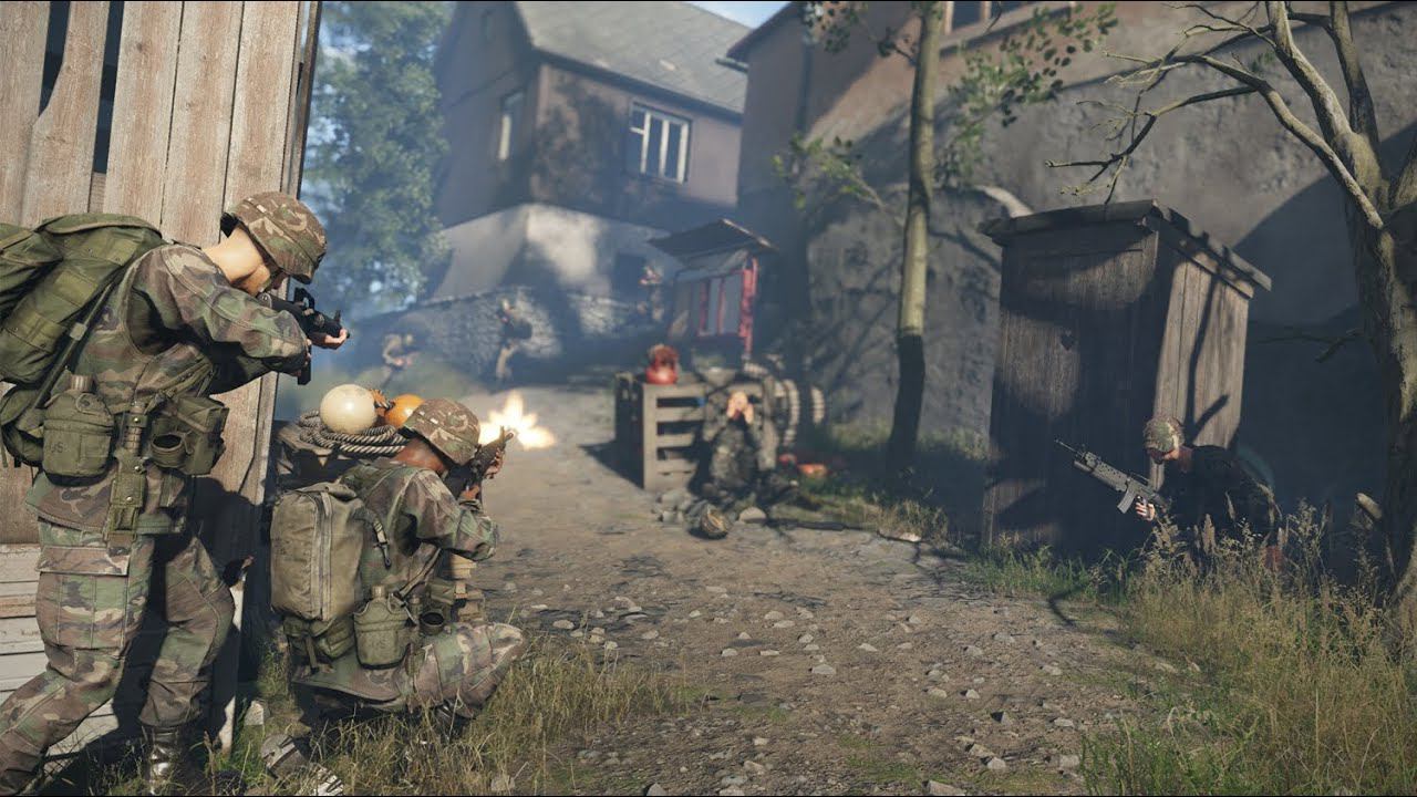 Arma Reforger - Противостояние СССР и США смотреть онлайн