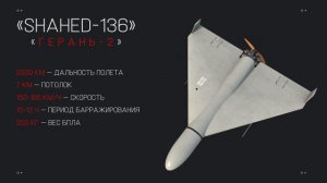 Шахед-136 или Герань-2. Как устроен дрон [Shahed-136, Geranium-2 drone]
