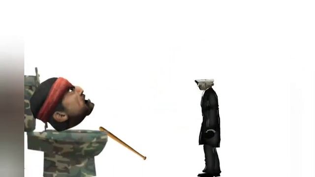 Камера мен с битой Vs скибиди туалетов