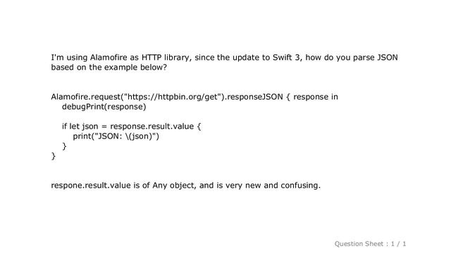 iOS : Parsing JSON using the new Swift 3 and Alamofire смотреть онлайн