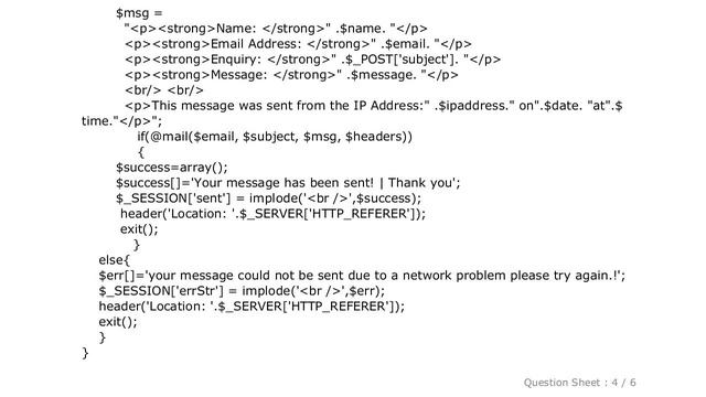 HTML : Send php email from contact form смотреть онлайн