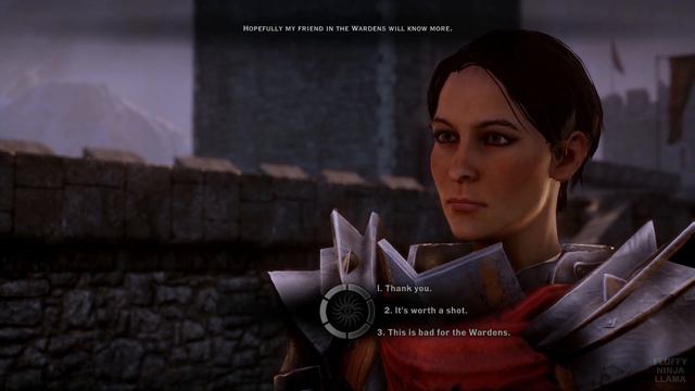 Dragon Age: Inquisition - Hawke Cameo (Sebastian romance, viscountess, aggressive, female) смотреть онлайн
