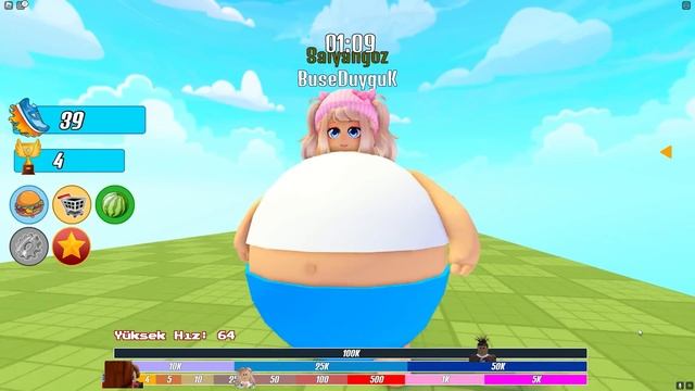 ŞİŞKO RACE CLİCKER ? AĞIR YAŞAMLARA KATILDIK ? | ROBLOX Fat Race Clicker! смотреть онлайн