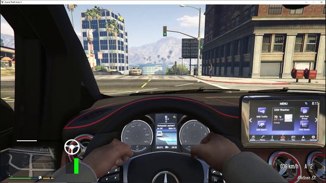 Mercedes V250d BlueTec | GTA V Realistic Driving | Logitech Steering Wheel смотреть онлайн