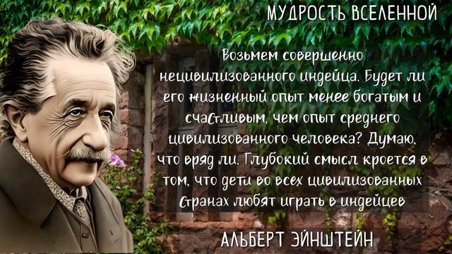 Удивительно мудрые Цитаты Эйнштейна Мысли о Боге, Науке, Жизни Афоризмы и Высказывания Эйнштейна смотреть онлайн