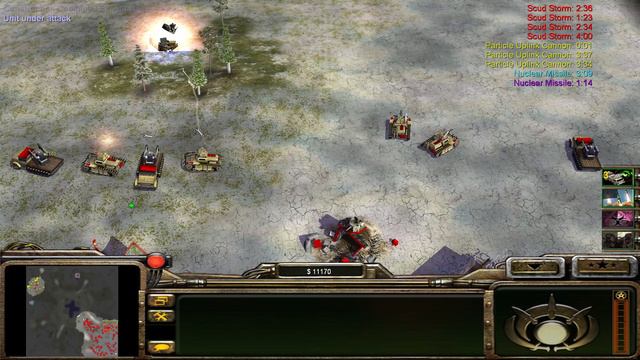 Command & Conquer Generals Zero Hour - GLA Skirmish Battle смотреть онлайн