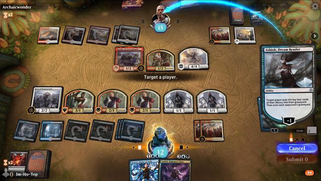 MTG Arena | Friday Night: Ashiok Exile vs Boros Angels смотреть онлайн